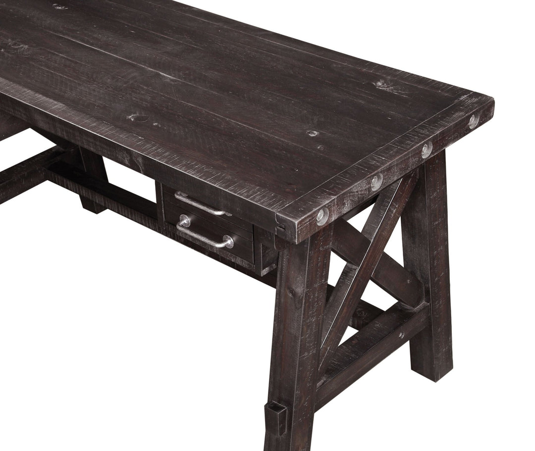 Yosemite Solid Wood Desk in Cafe Desks modern furniture Contempo Furniture