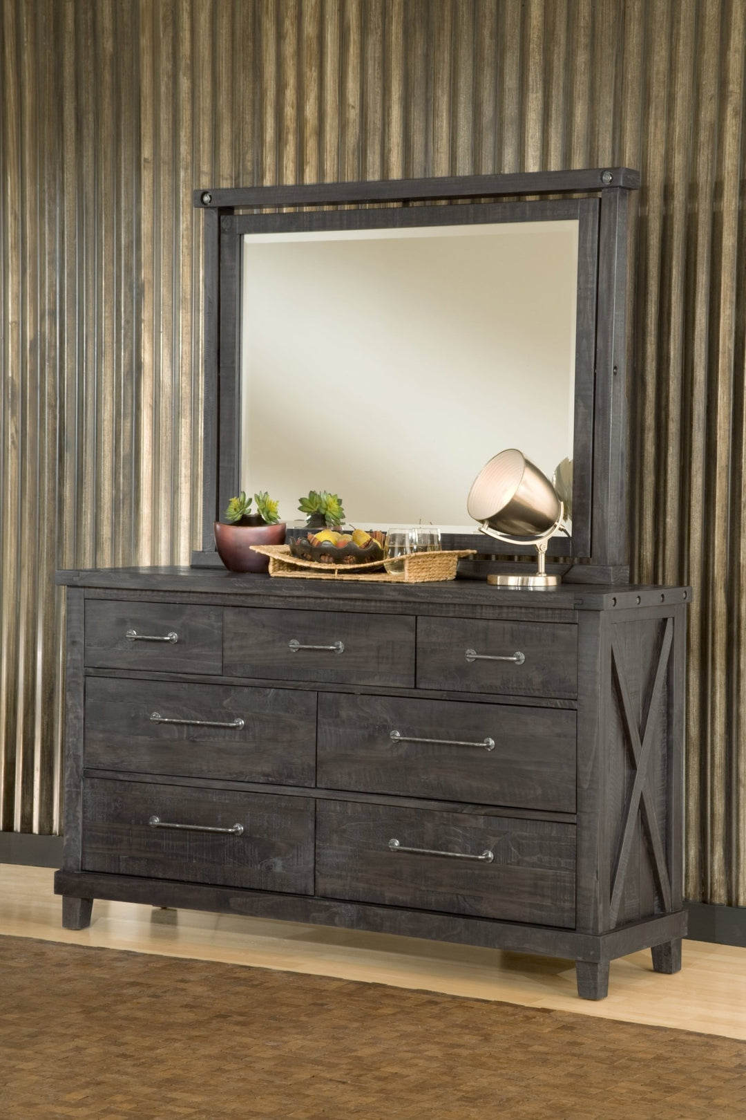 Yosemite Solid Wood Dresser in Cafe Dresser modern furniture Contempo Furniture