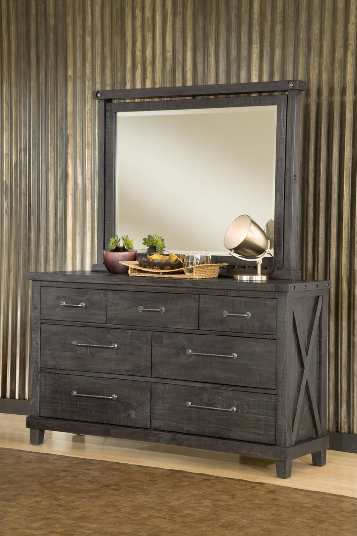 Yosemite Solid Wood Mirror in Cafe Mirror modern furniture Contempo Furniture