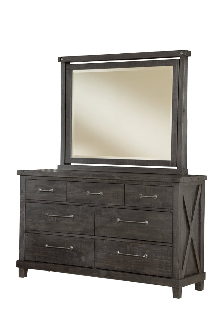 Yosemite Solid Wood Mirror in Cafe Mirror modern furniture Contempo Furniture