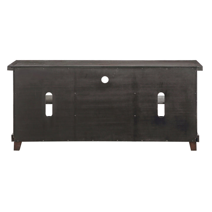 Yosemite Solid Wood Two Drawer Media Console in Cafe TV Consoles modern furniture Contempo Furniture