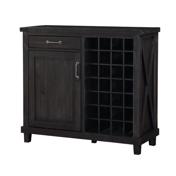 Yosemite Solid Wood Wine Bar in Cafe Sideboard modern furniture Contempo Furniture