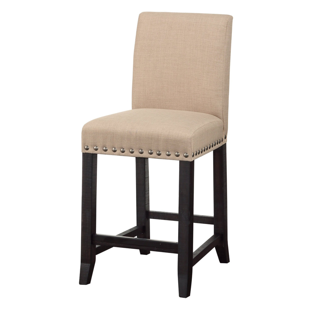 Yosemite Upholstered Kitchen Counter Stool in Cafe (Set of 2) Counter Stool modern furniture Contempo Furniture