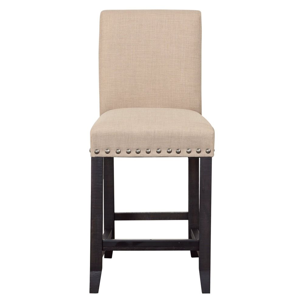 Yosemite Upholstered Kitchen Counter Stool in Cafe (Set of 2) Counter Stool modern furniture Contempo Furniture