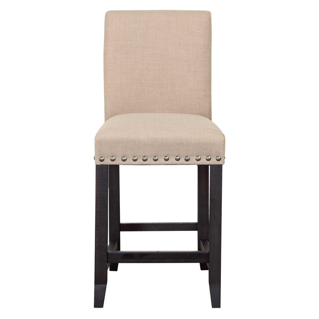 Yosemite Upholstered Kitchen Counter Stool in Cafe (Set of 2) Counter Stool modern furniture Contempo Furniture
