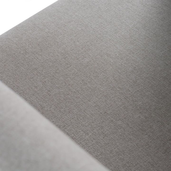 Yukon  Modern Light Grey Fabric Dining Chair