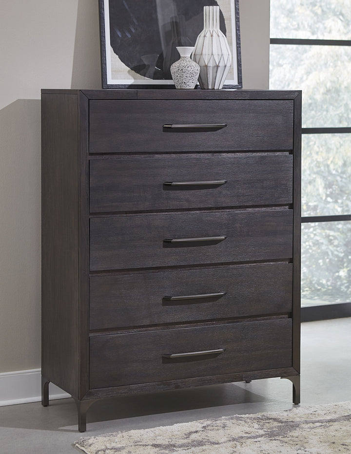 lucerne-five-drawer-metal-leg-chest