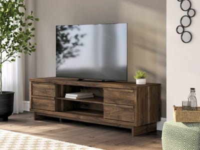 Zadilyn 72" TV Stand - Dark Brown TV Stand modern furniture Contempo Furniture