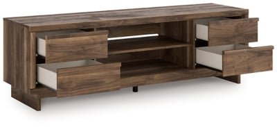 Zadilyn 72" TV Stand - Dark Brown TV Stand modern furniture Contempo Furniture