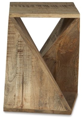 Zalemont Accent Table - Dark Brown Accent Table modern furniture Contempo Furniture