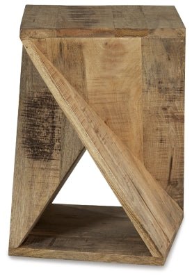 Zalemont Accent Table - Dark Brown Accent Table modern furniture Contempo Furniture
