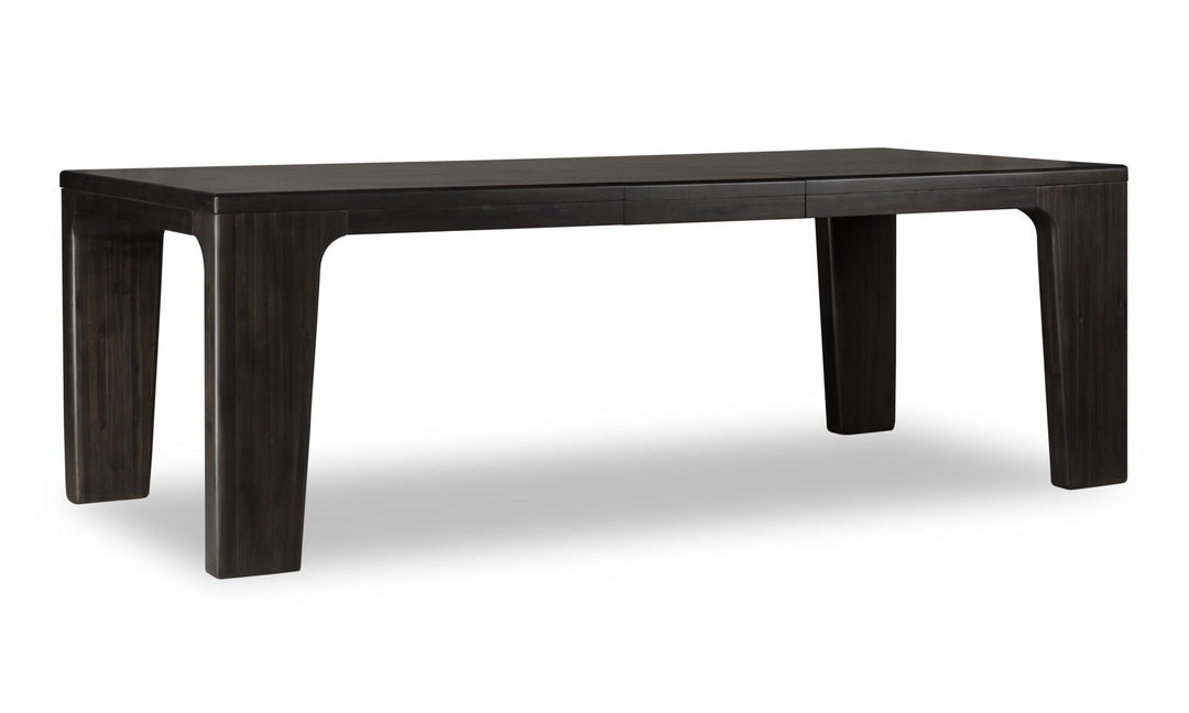 Zamba Extendable Acacia Wood Dining Table in Jaguar Table modern furniture Contempo Furniture