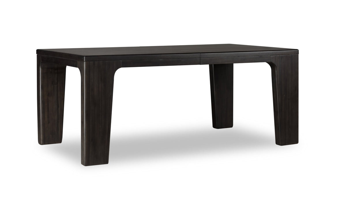 Zamba Extendable Acacia Wood Dining Table in Jaguar Table modern furniture Contempo Furniture
