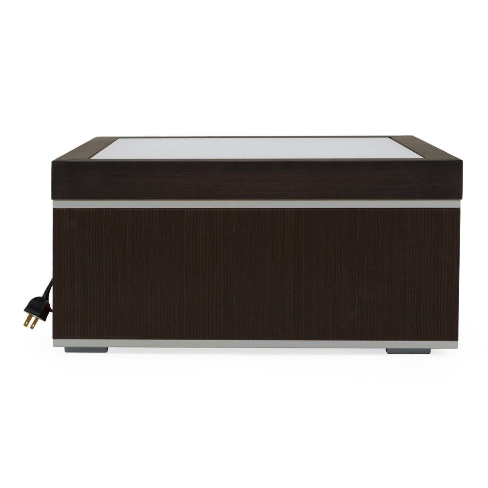 SMA Zen Comp 50 Modern Tobacco Nightstand - View 3