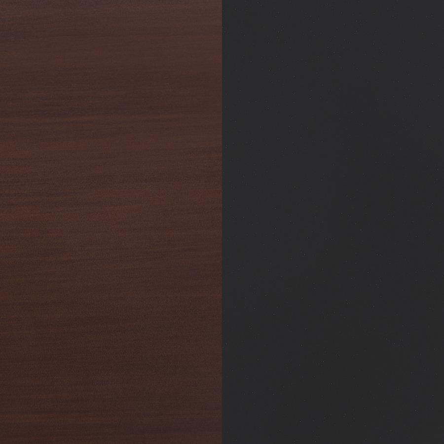 Zimmerlee - 2 - Drawer Side Table with Shelf - Rust Brown Side Table modern furniture Contempo Furniture