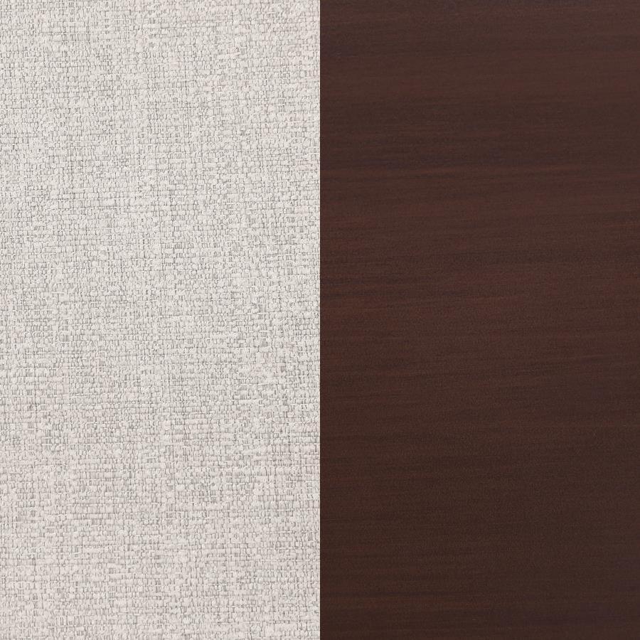 Zimmerlee - Metal Eastern King Canopy Bed - Rust Brown Canopy Bed modern furniture Contempo Furniture