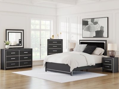 Zuraleus Chest of Drawers - Black Accent Chest modern furniture Contempo Furniture