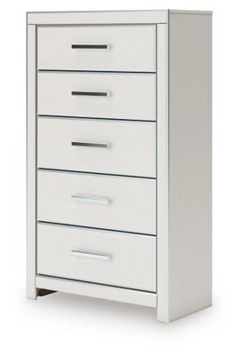 Zuraleus Chest of Drawers - White Accent Chest modern furniture Contempo Furniture