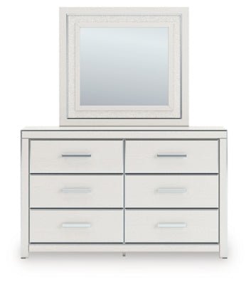 Zuraleus Dresser and Mirror - White Dresser & Mirror modern furniture Contempo Furniture
