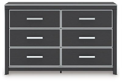 Zuraleus Dresser - Black Dresser modern furniture Contempo Furniture