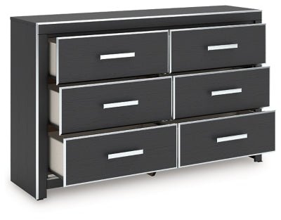 Zuraleus Dresser - Black Dresser modern furniture Contempo Furniture