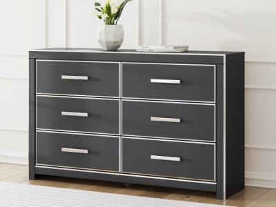 Zuraleus Dresser - Black Dresser modern furniture Contempo Furniture